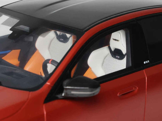 2025 BMW M5 (G90) Pebble Beach Edition Fire Orange Metallic with Black Top 1/18 Model Car by GT Spirit Cartsfy Inc.