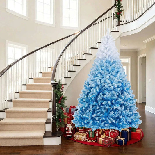 2025 New Artificial Christmas Tree with 456 Branch Tips and Folding Metal Stand Cartsfy Inc.