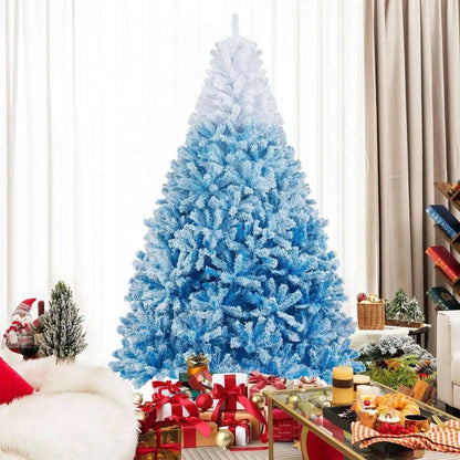 2025 New Artificial Christmas Tree with 456 Branch Tips and Folding Metal Stand Cartsfy Inc.