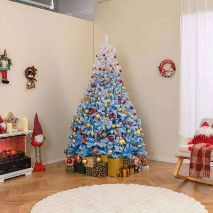 2025 New Artificial Christmas Tree with 456 Branch Tips and Folding Metal Stand Cartsfy Inc.