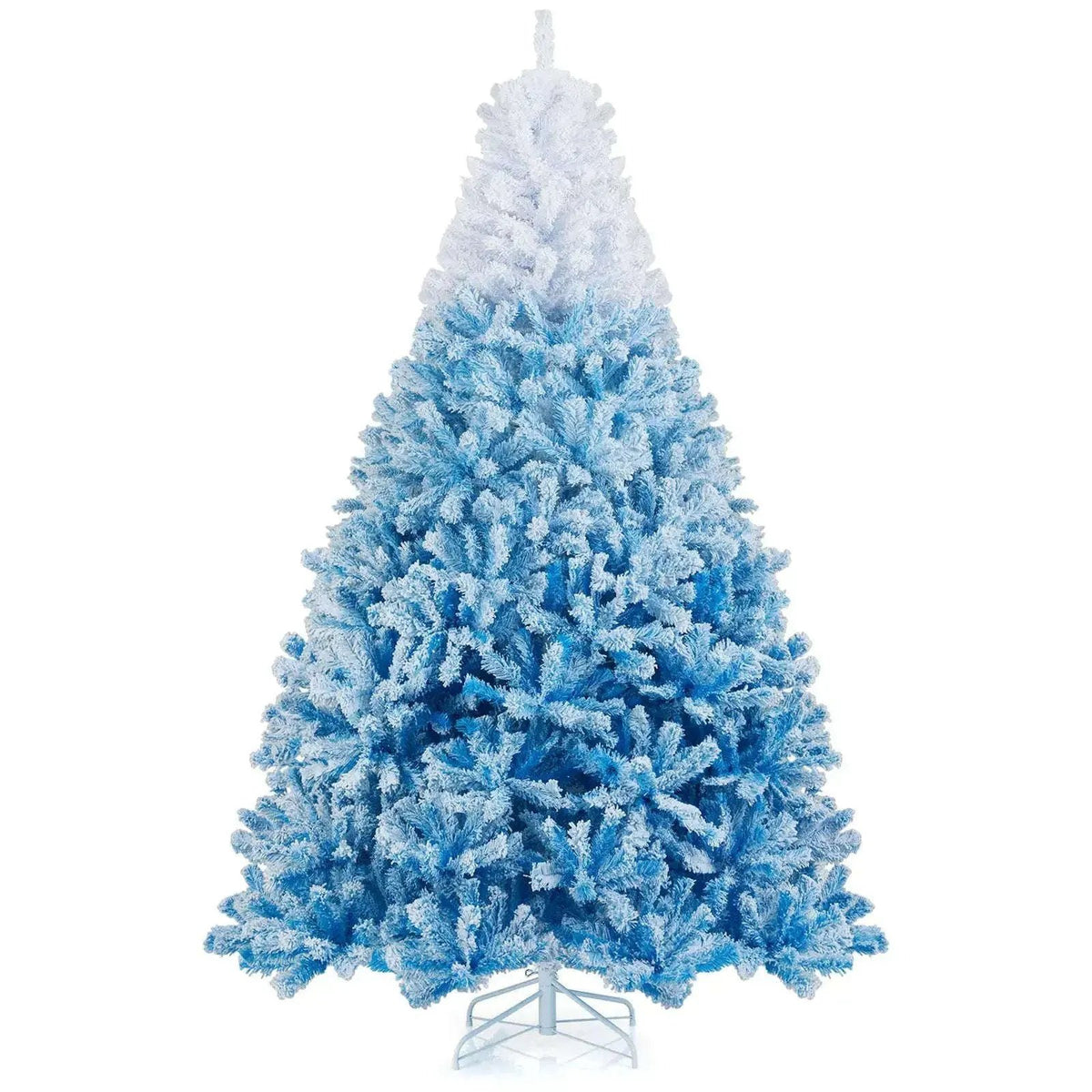 2025 New Artificial Christmas Tree with 456 Branch Tips and Folding Metal Stand Cartsfy Inc.
