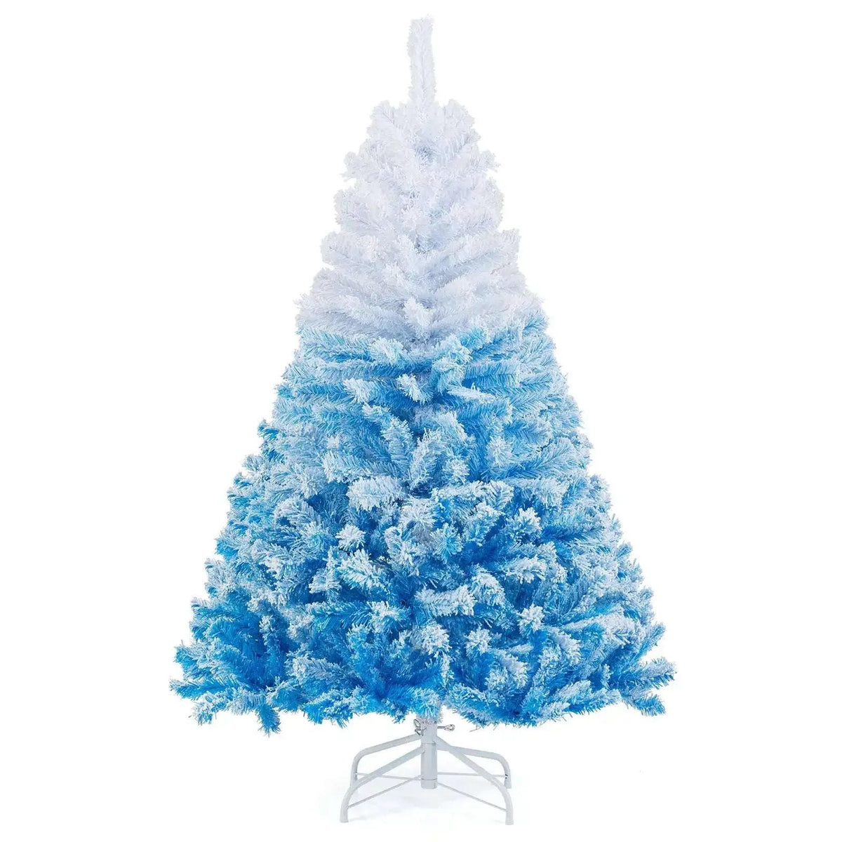 2025 New Artificial Christmas Tree with 456 Branch Tips and Folding Metal Stand Cartsfy Inc.