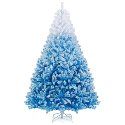2025 New Artificial Christmas Tree with 456 Branch Tips and Folding Metal Stand Cartsfy Inc.