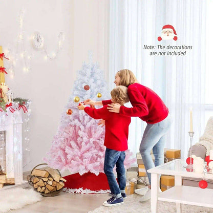 2025 New Artificial Christmas Tree with Folding Metal Stand and 456 Branch Tips Cartsfy Inc.