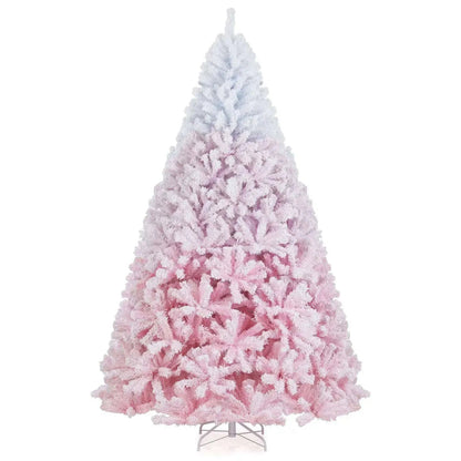 2025 New Artificial Christmas Tree with Folding Metal Stand and 456 Branch Tips Cartsfy Inc.