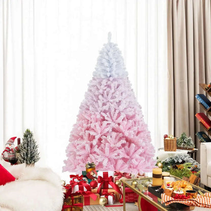 2025 New Artificial Christmas Tree with Folding Metal Stand and 456 Branch Tips Cartsfy Inc.