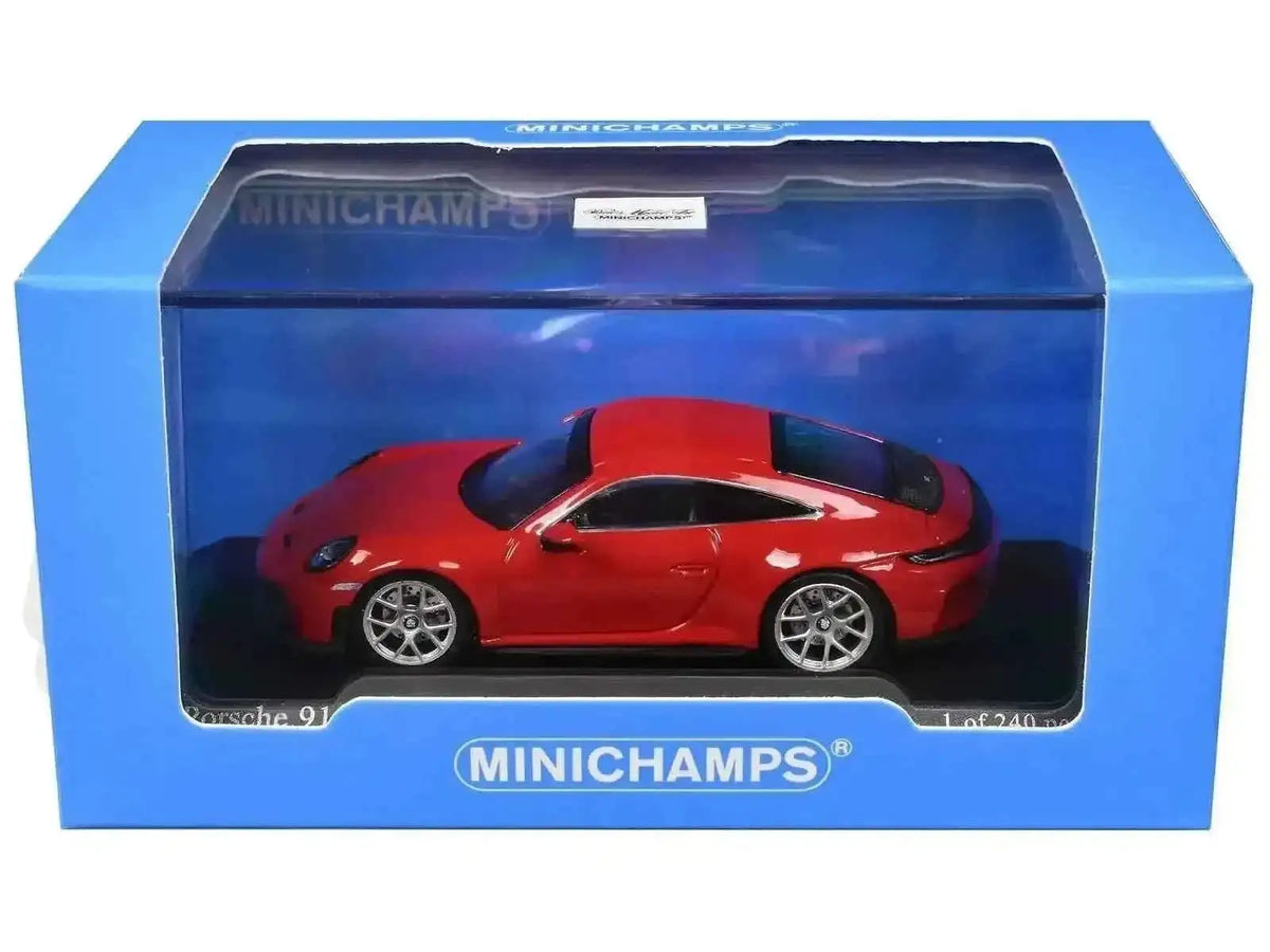 2025 Porsche 911 (992.2) GT3 Touring Red Limited Edition to 240 pieces Worldwide 1/64 Diecast Model Car by Minichamps Cartsfy Inc.