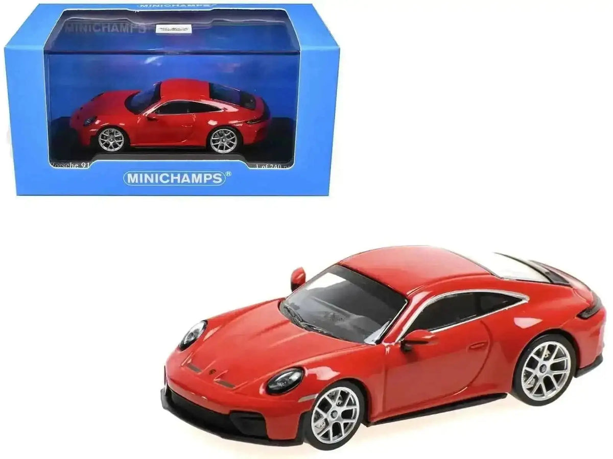 2025 Porsche 911 (992.2) GT3 Touring Red Limited Edition to 240 pieces Worldwide 1/64 Diecast Model Car by Minichamps Cartsfy Inc.