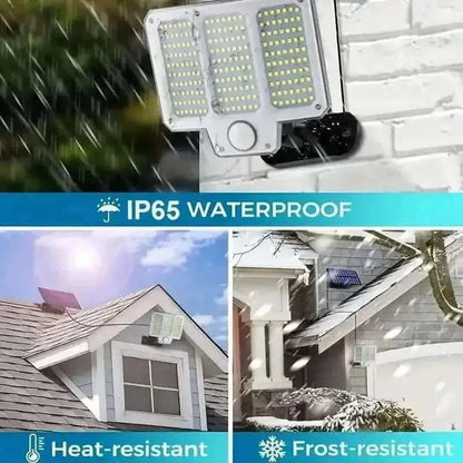 210 LED Garden Wall Lamp Super Bright Motion Sensor Solar Strong Power LED Garden Wall Lamp DailySale 1-Pack 2-Pack 1-Pack-2-Pack-