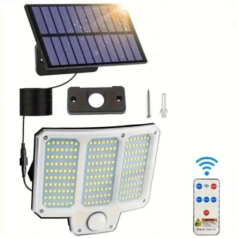 210 LED Garden Wall Lamp Super Bright Motion Sensor Solar Strong Power LED Garden Wall Lamp Cartsfy Inc.