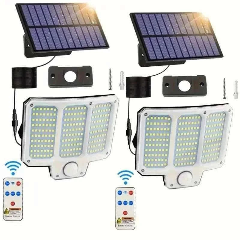 210 LED Garden Wall Lamp Super Bright Motion Sensor Solar Strong Power LED Garden Wall Lamp Cartsfy Inc.