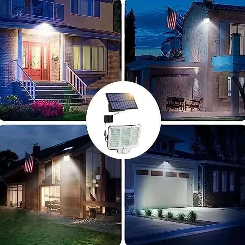 210 LED Garden Wall Lamp Super Bright Motion Sensor Solar Strong Power LED Garden Wall Lamp Cartsfy Inc.