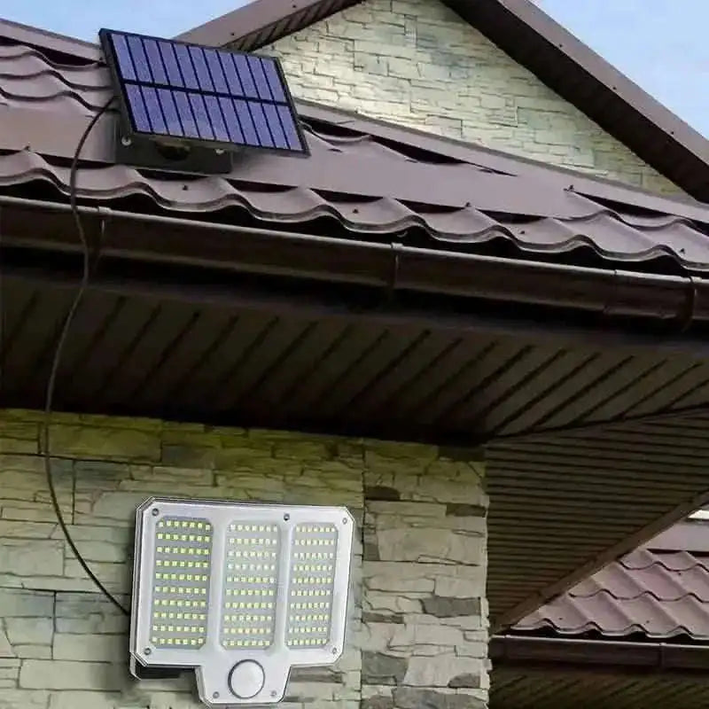 210 LED Garden Wall Lamp Super Bright Motion Sensor Solar Strong Power LED Garden Wall Lamp Cartsfy Inc.