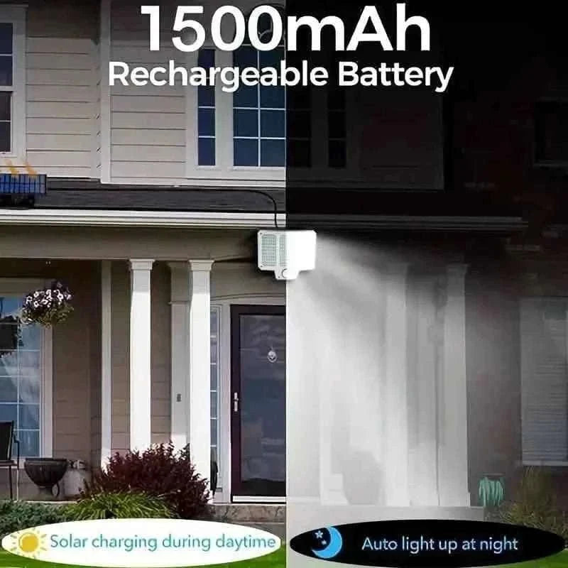 210 LED Garden Wall Lamp Super Bright Motion Sensor Solar Strong Power LED Garden Wall Lamp Cartsfy Inc.