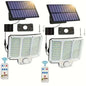 210 LED Garden Wall Lamp with Solar Panel and Motion Sensor Cartsfy Inc.