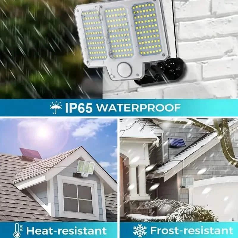 210LED Super Bright Motion Sensor Solar Strong Power LED Garden Wall Lamp - Cartsfy Inc.