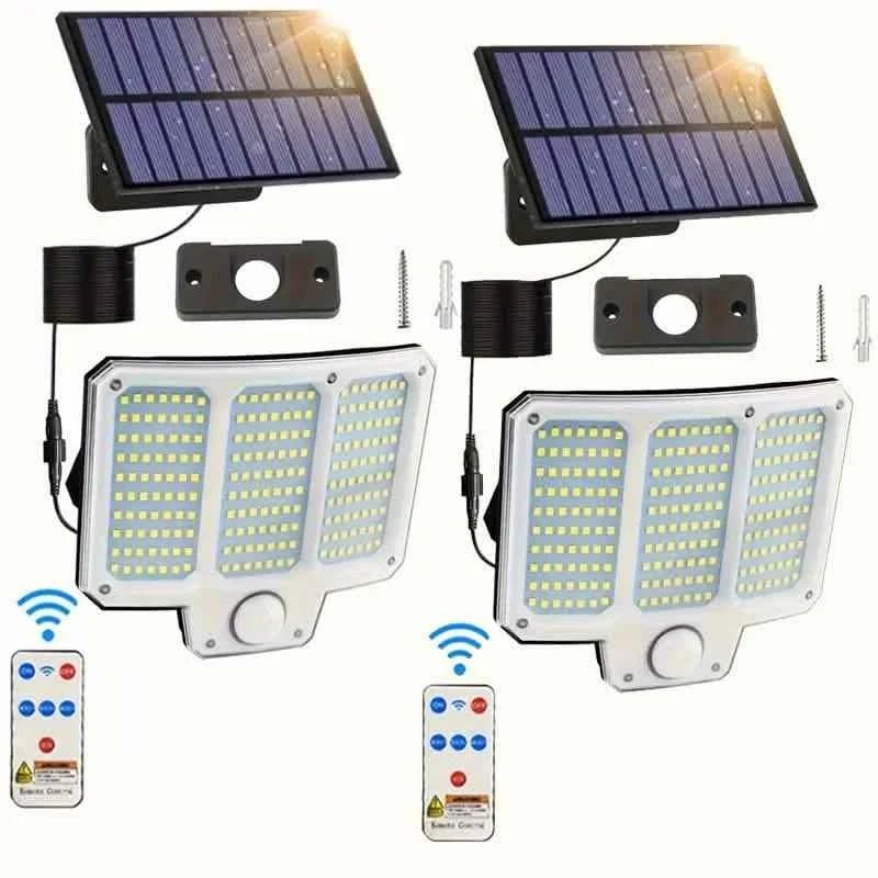 210LED Super Bright Motion Sensor Solar Strong Power LED Garden Wall Lamp - Cartsfy Inc.