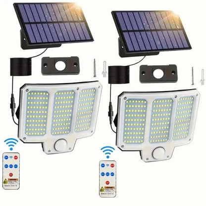 210LED Super Bright Motion Sensor Solar Strong Power LED Garden Wall Lamp - Cartsfy Inc.