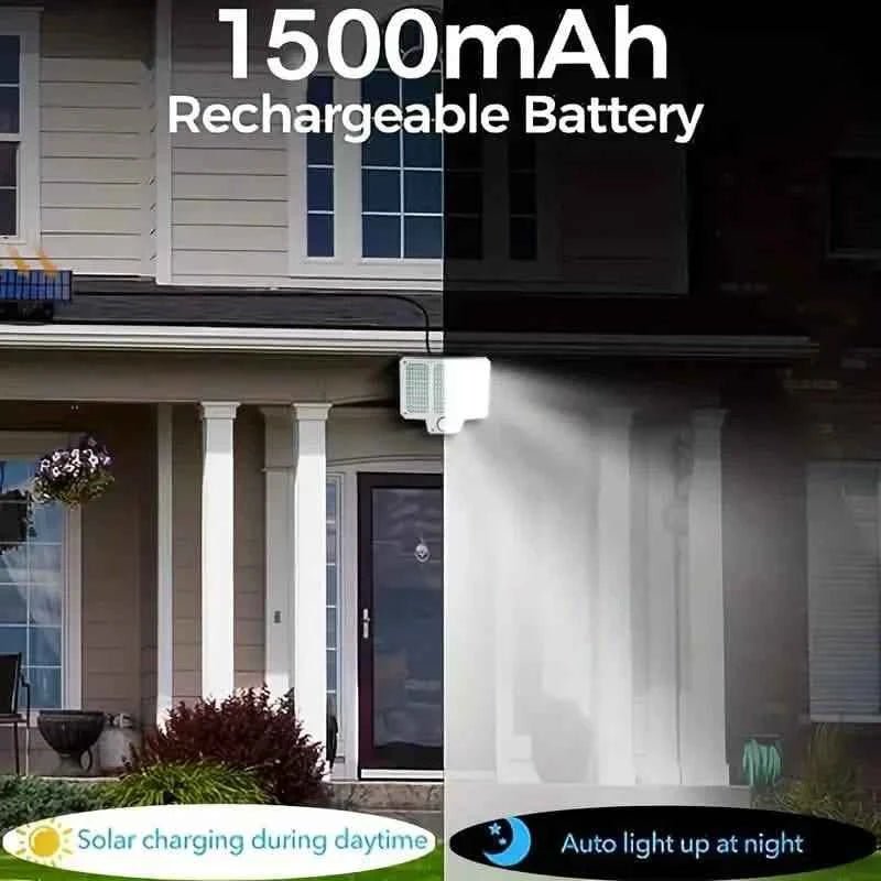 210LED Super Bright Motion Sensor Solar Strong Power LED Garden Wall Lamp - Cartsfy Inc.