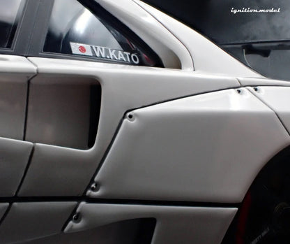 Ignition-Model 2023 Ferrari F40 LBWK LB-Works 40 Japan White 1:18