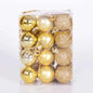 24-Pieces: Sparkling Christmas Balls Cartsfy Inc.