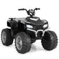 24V Kids Ride-On Electric ATV with Wireless Connection for Toddlers 3-8 Years Old-Black Cartsfy Inc.