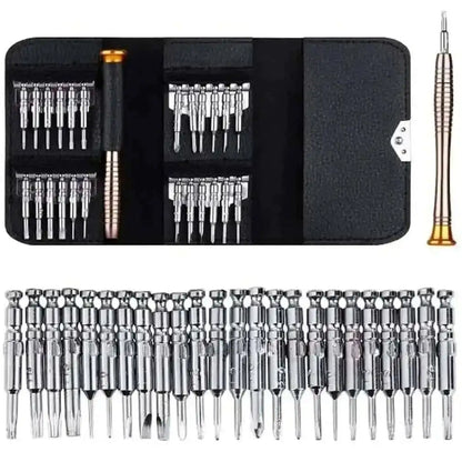 25-in-1 Multi-Purpose Precision Screwdriver Wallet Kit Repair Tools Cartsfy Inc.