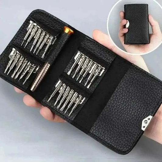 25-in-1 Multi-Purpose Precision Screwdriver Wallet Kit Repair Tools Cartsfy Inc.