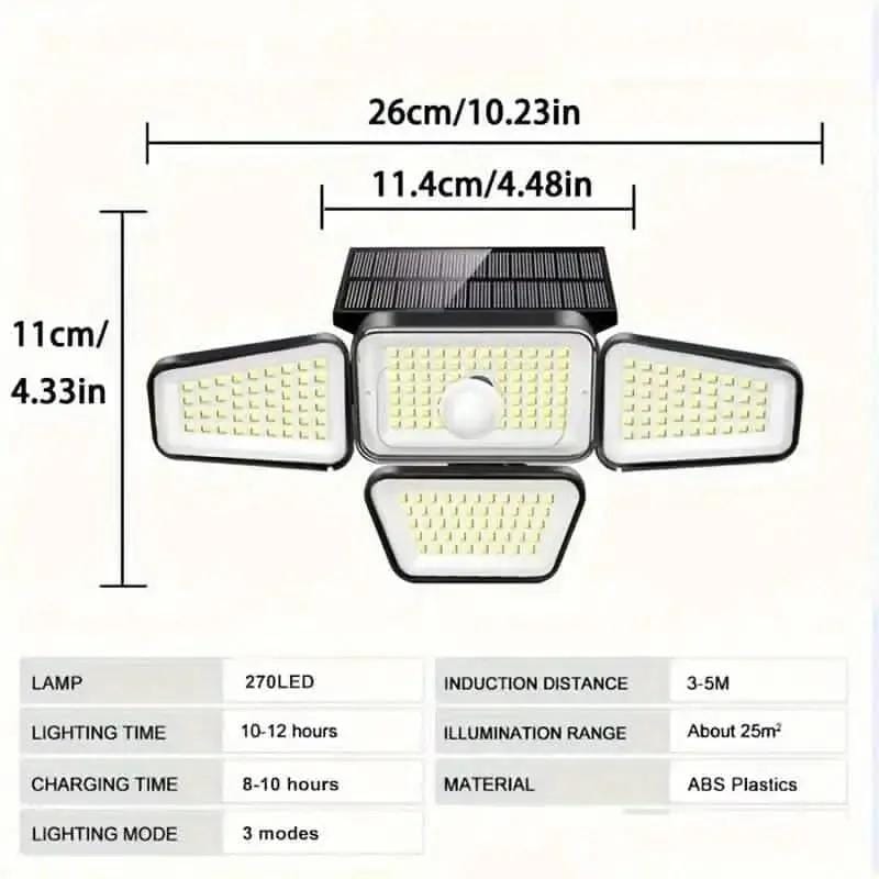 270 LED Solar Garden Outdoor Lights DailySale 1-Piece 2-Piece 1-Piece-2-Piece-