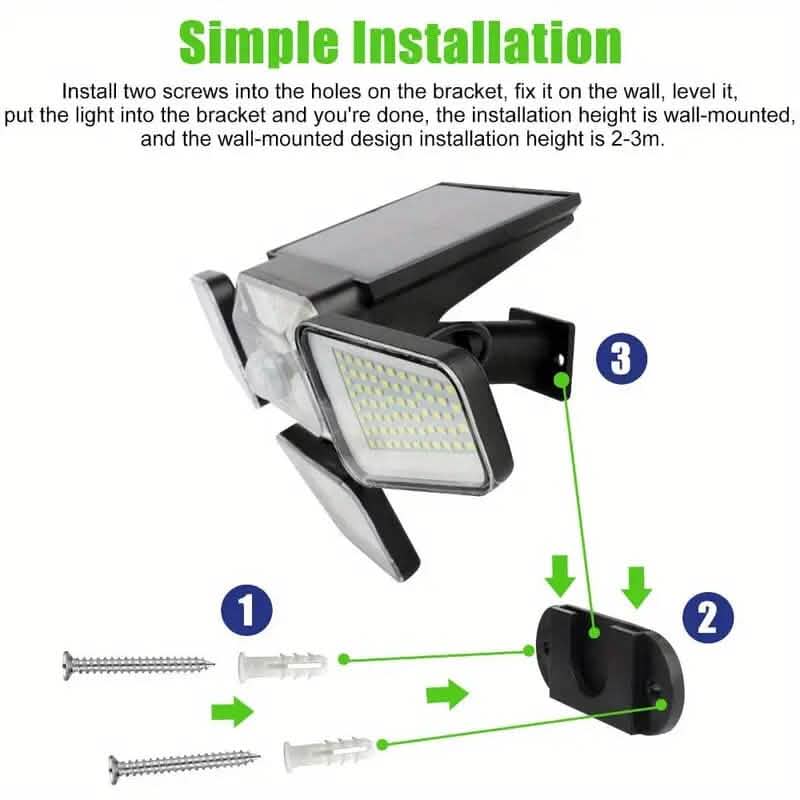 270 LED Solar Garden Outdoor Lights Cartsfy Inc.