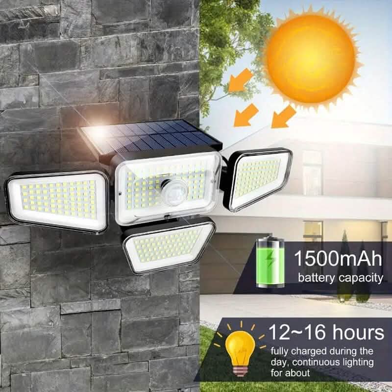 270 LED Solar Garden Outdoor Lights Cartsfy Inc.