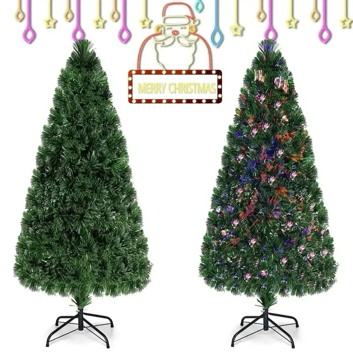 3' / 4' / 5' / 6' Fiber Optic Artificial PVC Christmas Tree Cartsfy Inc.