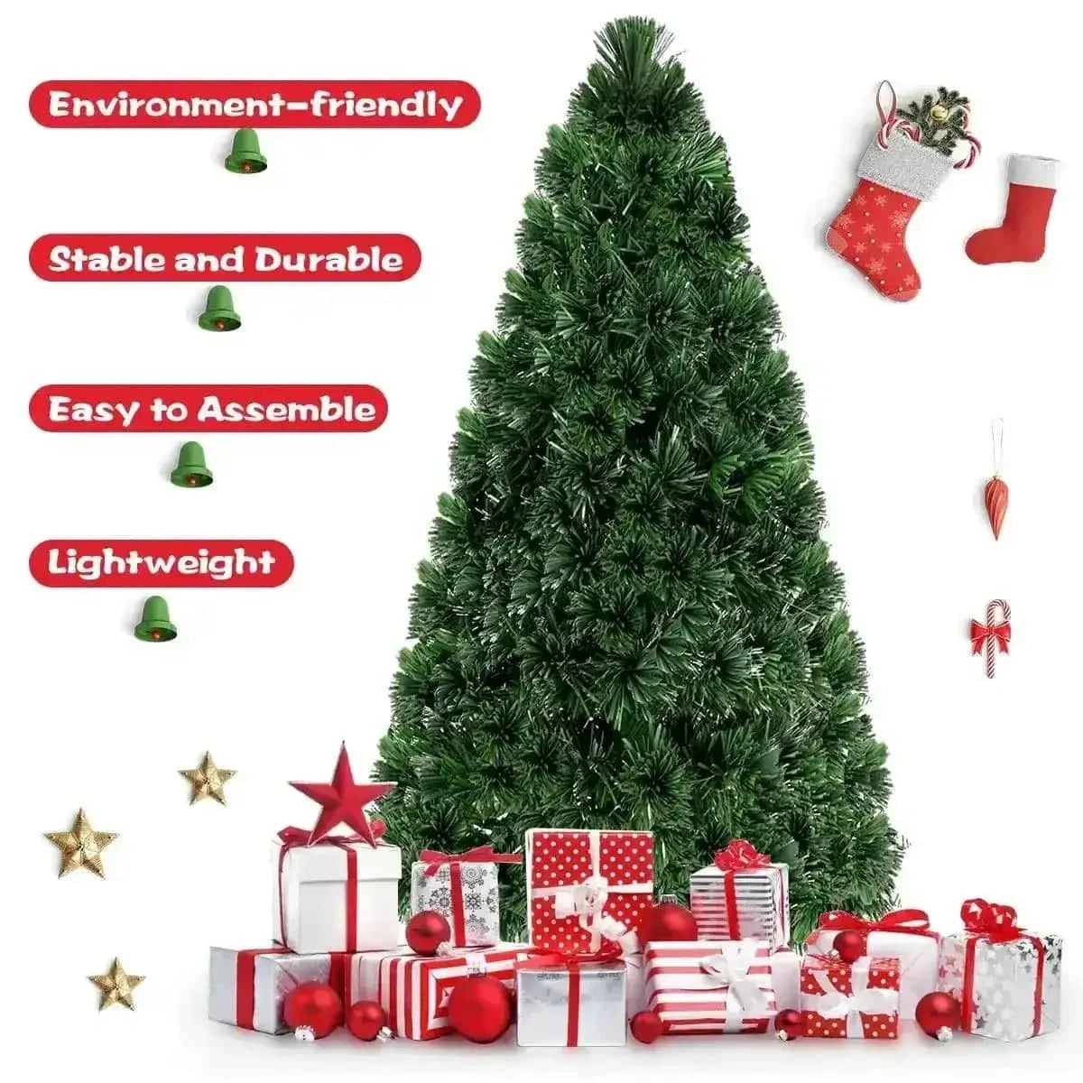 3' / 4' / 5' / 6' Fiber Optic Artificial PVC Christmas Tree Cartsfy Inc.