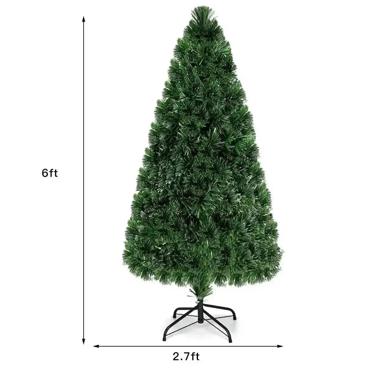 3' / 4' / 5' / 6' Fiber Optic Artificial PVC Christmas Tree Cartsfy Inc.