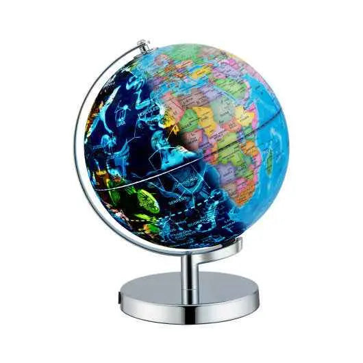 3-in-1 Illuminated World Globe with Stand and  88 Constellations Cartsfy Inc.