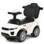 3 In 1 Ride on Push Car Toddler Stroller Sliding Car with Music-White VYSN Default Title Default Title-