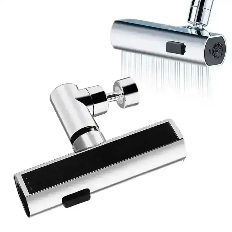3-Mode Leakproof Sink Faucet Adapter - Durable Copper Construction for Kitchen and Bathroom Cartsfy Inc.