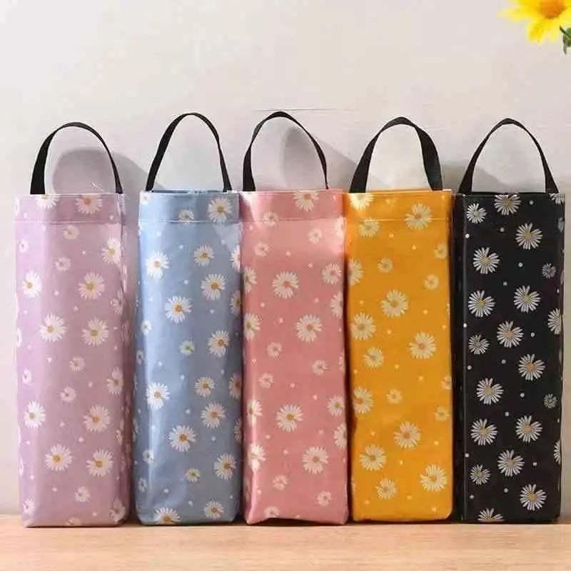 3-Pack: Kitchen Trash Hanging Storage Bags Dispenser DailySale Purple Black Yellow Purple-Black-Yellow-Pink-Blue-
