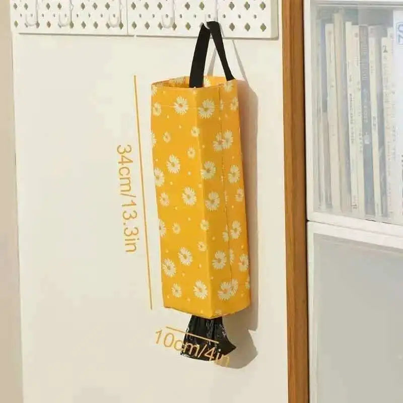 3-Pack: Kitchen Trash Hanging Storage Bags Dispenser DailySale Purple Black Yellow Purple-Black-Yellow-Pink-Blue-