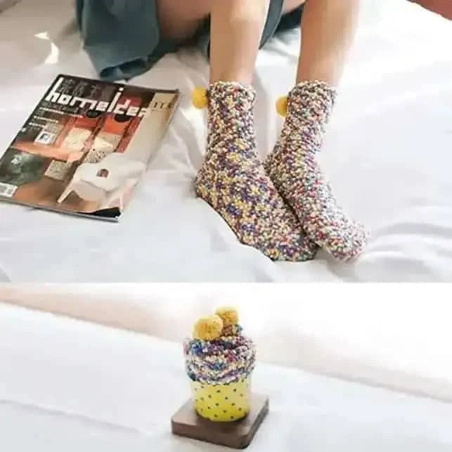 3-Pair: Wool Socks Stocking Stuffers Christmas Gift for Women Cartsfy Inc.