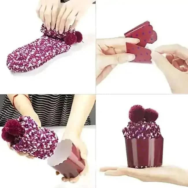3-Pair: Wool Socks Stocking Stuffers Christmas Gift for Women Cartsfy Inc.