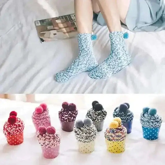3-Pair: Wool Socks Stocking Stuffers Christmas Gift for Women Cartsfy Inc.