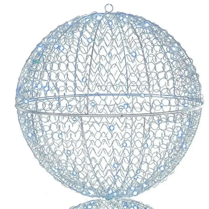 3 Pcs Lighted Christmas Balls Large Standing/Hanging Metal Sphere Lights with 435 LEDs Cartsfy Inc.