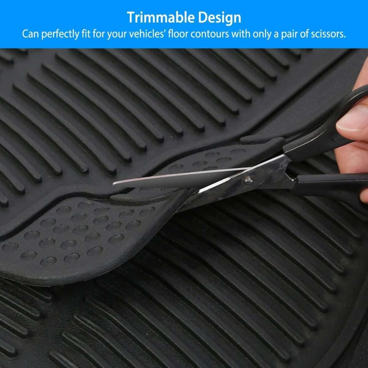 3-Piece: Automotive Floor Mats Set Cartsfy Inc.