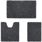 3-Piece Set: Bathroom Rugs Set Ultra Soft Non Slip and Absorbent Chenille DailySale Beige Navy Charcoal Beige-Navy-Charcoal-Light Blue-