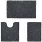 3-Piece Set: Bathroom Rugs Set Ultra Soft Non Slip and Absorbent Chenille DailySale Beige Navy Charcoal Beige-Navy-Charcoal-Light Blue-