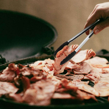 3-Pieces: Kitchen Tongs Stainless Steel with Silicon Cartsfy Inc.