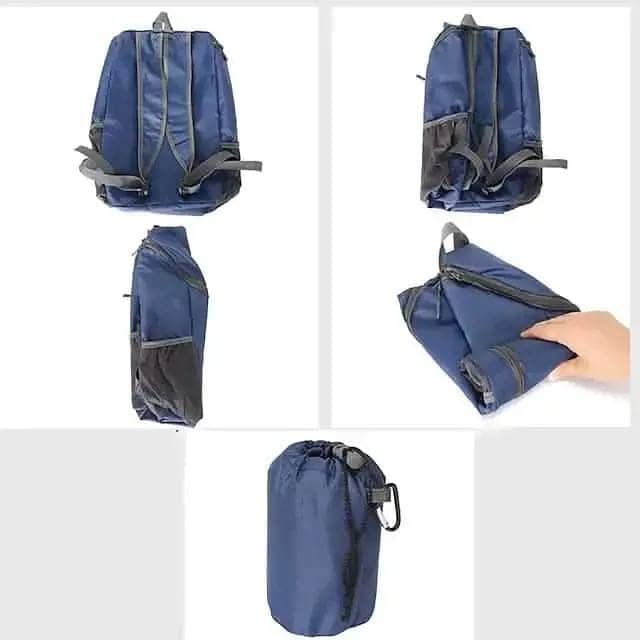 30-40L Hiking Lightweight Packable Backpack DailySale Lake Blue Black Light Green Lake Blue-Black-Light Green-Navy-Orange-