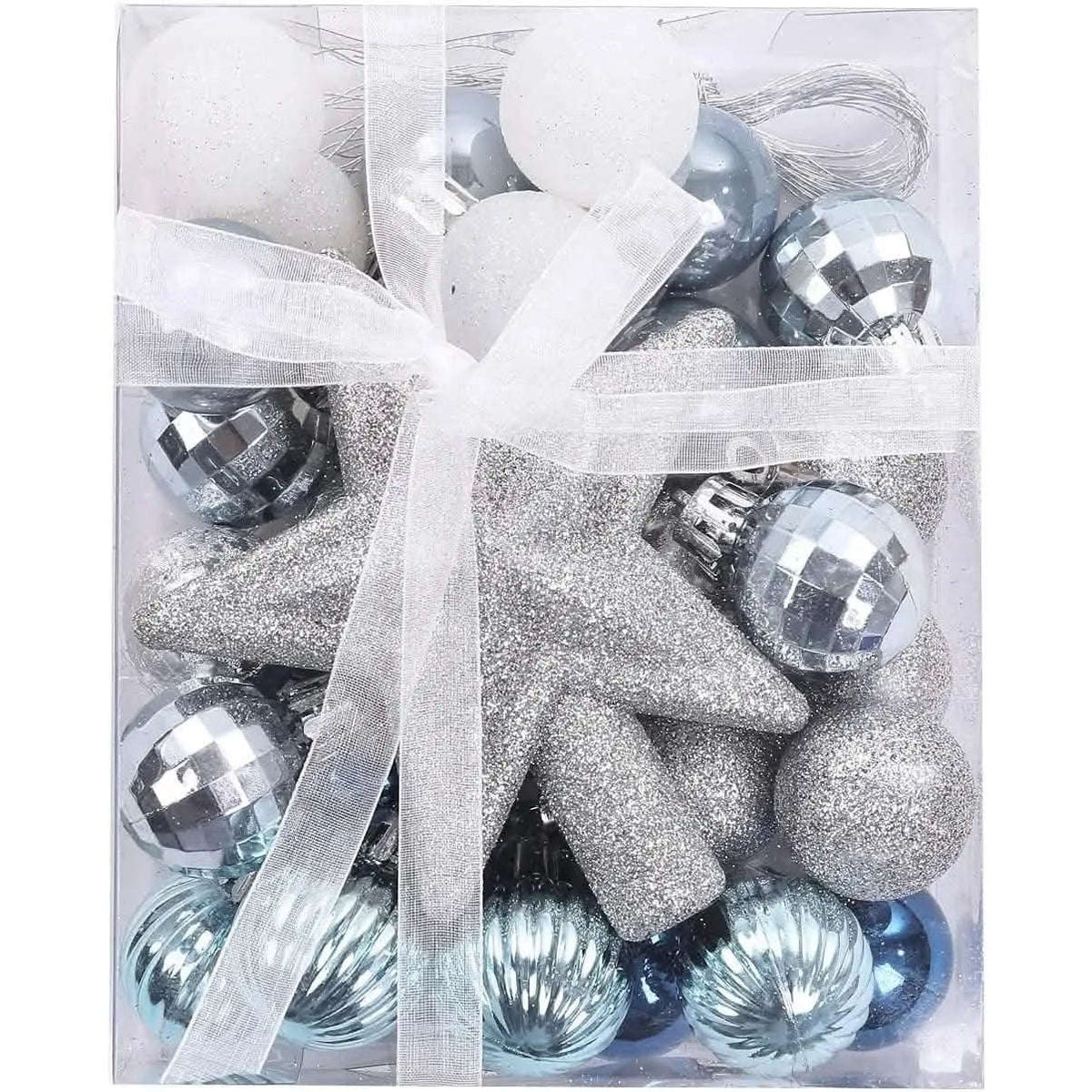 30-Piece: Christmas Balls Ornaments for Xmas Tree Cartsfy Inc.