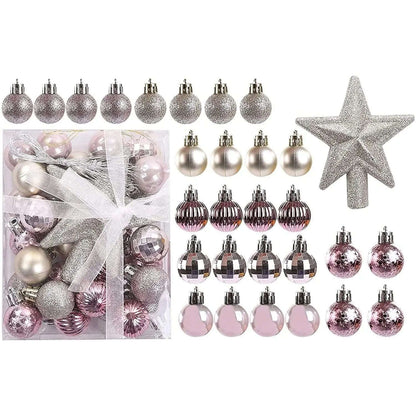 30-Piece: Christmas Balls Ornaments for Xmas Tree Cartsfy Inc.